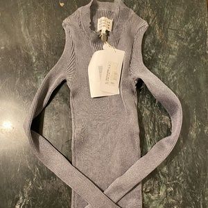Silver Maison Margiela Top